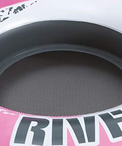 Intex River Run I Inflatable Water Lounge Tube 1-Person, Pink 58828EP (2 Pack) 10 51IZZAXlU7L