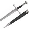 13.5" KING ARTHUR MEDIEVAL Historical SHORT SWORD DAGGER Knife Scabbard + SHEATH