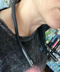 Gritin LED Neck Reading Light,Book Light for Reading in Bed-Eye Caring 3 Colors,Dimmable Brightness,Bendable Arms,80+Hrs Runtime,Neck Round Design,Comfortable&Lightweight for Reading,Crafting,Knitting Black 36 51IgV4O4rYL