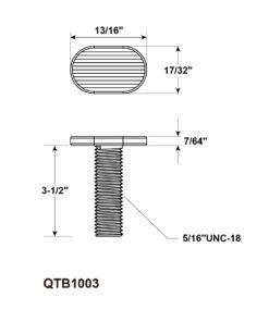 POWERTEC 71168 T-Track Hold Down Clamp for Woodworking, 5-1/2” L x 1-1/8” W, 2 Pack 5-1/2" Hold Down Clamp 25 51IhiuPmeaS