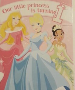 Disney 1st Birthday Princess Invitations (8 count) Party Accessory 5 51Ijbx9lxZL