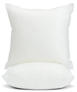 Alternative view of Foamily Throw Pillows Insert Set of 2 - 18 x 18 Insert For Decorative Pillow Covers - Made in USA - Bed and Couch Pillows Down Alternative 18x18 Inch (Pack of 2)
