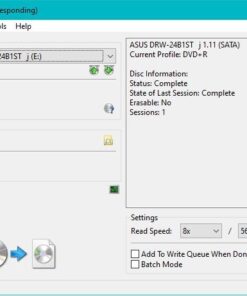 ASUS 24x DVD-RW Serial-ATA Internal OEM Optical Drive DRW-24B1ST Black(user guide is included) 23 51IkIUTFC7L