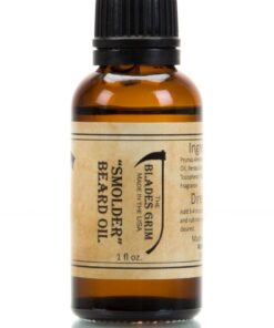 The Blades Grim – Beard Oil, Handmade in the USA (Smolder, Cinder, 2 pack) 1 fl.oz 15 51IoRl3KVWL