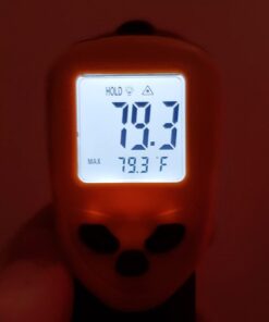 Etekcity Infrared Thermometer Temperature Gun for Cooking, -58°F to 1130°F, Digital Heat Gun for Meat Pizza Oven, Laser Tool for Indoor Outdoor Pool, Cooking, Candy, Griddle Hvac, Yellow 49 51IrS1cn35L