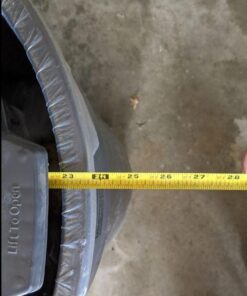 Global Industrial Trash Container Lid for 44 Gallon Can, 24-1/2" Dia, 14 51IzAIkV4vL