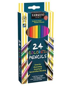 Alternative view of Sargent Art Color Pencils, Assorted Colors, Box Of 24 24 Count (Pack of 1)