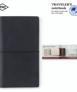 Midori Traveler's notebook Pen holder, Brown 016 Braun 13 51J37HRF 2L