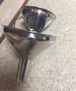 Norpro Stainless Steel Funnels, Set of 3, Silver Pack of 1 35 51J9XTgbVSL