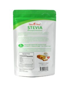 Natural Mate Zero Calorie Sweetener, 16 oz - Organic Stevia Granular Powder Blended with Erythritol - 2:1 Sugar Replacement for Keto, Paleo, Low GI 12 51J9rmTfS9L