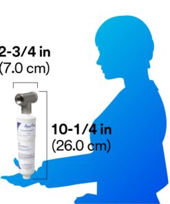 Aqua-Pure 70020003060 Whole House Scale Inhibition Inline Water System AP430SS, Helps Prevent Scale Build Up On Hot Water Heaters and Boilers 33 51J9roMGvL
