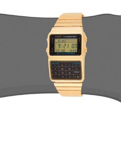 Casio #DBC611G-1D Men's Gold Tone 25 Memory Calculator Databank Watch 20 51JAh8IbxuL
