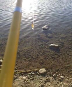 Eagle Claw Pack-It Telescopic Spinning Rod, Yellow, 5-Feet 6-Inch 17 51JCLxz4FLL