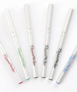 Alternative view of Speedball Elegant Writer Calligraphy 6 Marker Set, Assorted Colors, 2.0 mm Chisel Nib Tip Pens for Drawing, Journaling, and Scrapbooking