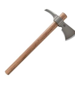 Alternative view of CRKT Woods Kangee Tomahawk Axe: RMJ T-Hawk Lightweight Outdoor Camping Axe with Spike, Forged Carbon Steel Blade and Hickory Wooden Handle 2735