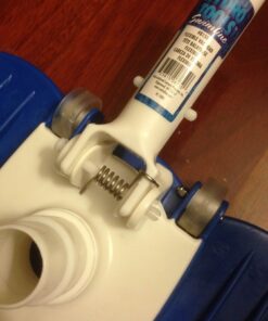 SWIMLINE HYDROTOOLS Manual Vacuum Head Attachment For Inground & Above Ground Pools |Weighted Flexible Swimming Pool Vac Head Rectangle Shape W/ Wheels| Swivel Hose 1-1/4 or 1-1/2’’| Clean 8150 Concrete Vac 33 51JG6M13dxL