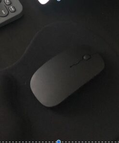 Bluetooth Mouse for iPad Pro iPad Air Rechargeable Bluetooth Wireless Mouse for MacBook pro MacBook Air Mac Laptop Chromebook Windows Laptop Desktop Computer HP PC DELL (Black) BLACK 39 51JKjsf3y6L