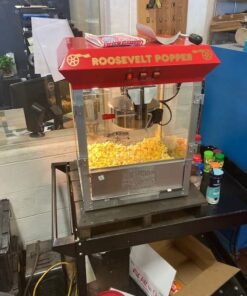 6010 Great Northern Red 8oz Roosevelt Antique Countertop Style Popcorn Popper Machine 43 51JRH4wACL