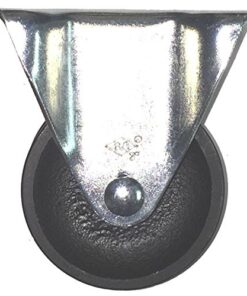 Mapp Caster Q5230R01VG, 3" x 1-1/4" V-Groove Cast Iron Rigid Caster - 225 lbs Capacity 12 51JRjIUD9rL