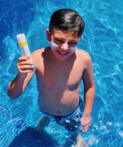 Thinksport Kids SPF 50+ Mineral Sunscreen – Safe, Natural Sunblock for Children - Water Resistant Sun Cream – Broad Spectrum UVA/UVB Sun Protection – Vegan, Reef Friendly Sun Lotion, 6oz 18 51JVqreqxDL