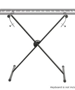 PARTYSAVING Pro Series One-Tier Portable Single-X Keyboard Stand with Locking Straps, APL1157 13 51JWAPHgD3L