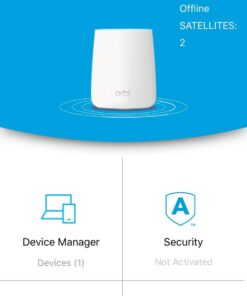 NETGEAR Orbi Tri-Band Whole Home Mesh WiFi System with 2.2Gbps Speed (RBK23) - Discontinued by Manufacturer 37 51JXVLvOjXL