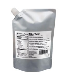 FiberYum Pre-Biotic Soluble Fiber Syrup from Tapioca/Cassava, New Formula, No IMO’s, Non-GMO, Corn-Free, 2.5 Pound 2.5 Pound (Pack of 1) 5 51JXZK5HQjL