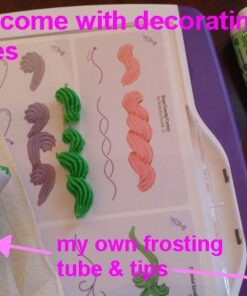 Wilton Set Practice Board, 13 x 10.75-Inch, White/Purple 39 51JXp2aV7tL