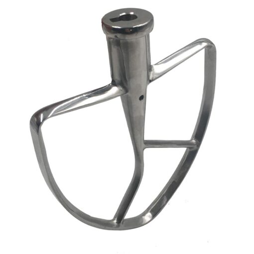 Replacement parts,Stainless steel Flat Beater Attachment,compatible with Kitchenaid 6Qt，7 Qt and 8 Quart Stand Mixers(KP26M1, KP26M1XFQ,KSM7990, KSM7581,KSM8990ER0, KSM8990ES0, KSM8990NP0)