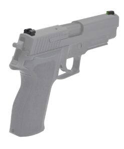Alternative view of SIG SAUER X-RAY3 Enhanced Visibility 3-Dot Tritium Day/Night Pistol Sights | High-Contrast Green Front Sight & Blacked-Out Rear Sight, Compatible with Sig Sauer Pistols #8 Green Front, #8 Rear Round Notch