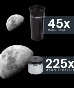 Celestron - PowerSeeker 114EQ Telescope - Manual German Equatorial Telescope for Beginners - Compact and Portable - Bonus Astronomy Software Package - 114mm Aperture 114EQ Newtonian 35 51JgnUIKWmL