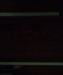 Lockport Glow in The Dark Tape - 30 Ft x 1 in - Bright, Rechargeable, Reflective and Long-Lasting - Halloween Decor, Outdoor Sports, Night Decorations, and Home Marking Single 28 51JpuHneFML