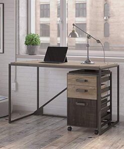 Bush Furniture Office Suite Desk with Mobile File Cabinet 7 51JqTs RbbL
