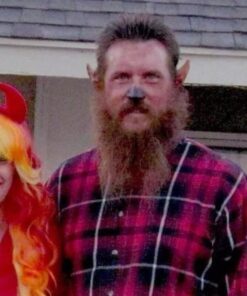 Forum Novelties mens Forum Pointed Elf/Werewolf Ear Tips Costume Accessory, Standard, One Size US 7 51Jto9F5P1L