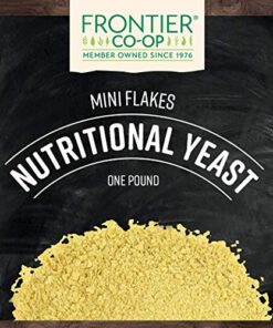 Alternative view of Frontier Nutritional Yeast Mini Flakes, 1-Pound Bulk Bag, Essential B Vitamins, Non-Irradiated, Kosher Yeast Unflavored Mini Flakes