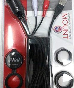 Boss Audio MUSB35 Universal USB/3.5mm Auxiliary Interface Mount USB / RCA 6-Feet Extension Cable, Pack of 2 9 51Jw8GplXFL