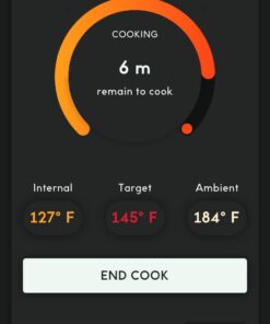 CHEF iQ Smart Wireless Meat Thermometer with 2 Ultra-Thin Probes, Unlimited Range Bluetooth Meat Thermometer, Digital Food Thermometer for Remote Monitoring of BBQ Grill, Oven Hub + 2 Probes (2023) 77 51Jwv9RI13L