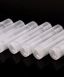 100Pcs 5ML Transparent Clear Empty Lip Balm Tubes Containers 13 51Jyz6GKxyS