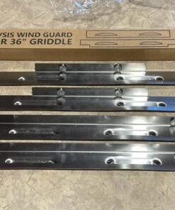 Wind Guards for Blackstone 36 Inch Griddle, Blackstone Griddle Accessories, Stainless Steel Magnetic Wind Screen, Compatible with Rear Grease Cup, Hood and Side Shelf, Gas Saving, Silver For 36" Blackstone Griddle 62 51K TdqRneL