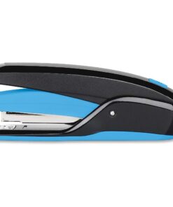 Swingline Stapler, Quick Touch Reduced Effort Stapling, Full Strip, 20 Sheets, Black/Blue (S7064506) 17 51K tPN liL