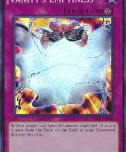 YU-GI-OH! - Vanity39;s Emptiness (THSF-EN059) - The Secret Forces - 1st Edition - Super Rare