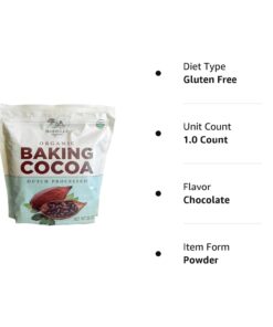 Rodelle Organic Baking Cocoa Powder Dutch Processed 25 Oz. 10 51KCHMVXDxL