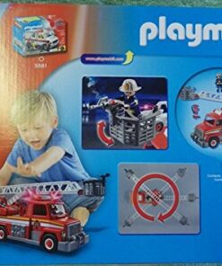 PLAYMOBIL Rescue Ladder Unit Rescue Ladder Unit (New) 10 51KLyD mcL