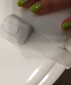 Child Safety Strap Locks (4 Pack) for Fridge, Cabinets, Drawers, Dishwasher, Toilet, 3M Adhesive No Drilling - Jool Baby 4 Count (Pack of 1) 28 51KPUUv5mL 1