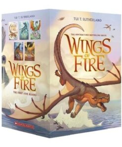 Wings of Fire Set-Books #1-5 [#1: The Dragonet Prophecy, #2: The Lost Heir, #3: The Hidden Kingdom, #4: The Dark Secret, #5: The Brightest Night]
