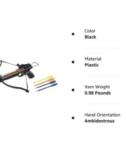 Alternative view of Crossbow 50 lb. Mini Pistol Hand Held Gun Archery Hunting Cross Bow w/5 Arrows