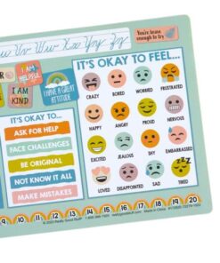 Really Good Stuff Boho Self-Adhesive Vinyl Desktop Helpers - Set of 24 - Intermediate 17 51KZqlMslkL