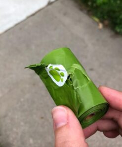 Poop Bags, Environment Friendly Pets N Bags Dog Waste Bags, Biodegradable, Refill Rolls, Includes Dispenser (16 Rolls / 240 Count) 16 Count (Pack of 1) 37 51KeYWhSDiL