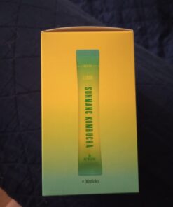 SUNMANC Kombucha 30 packets (5.4oz), Sparkling Probiotic Fermented Drink from South Korea, Gut Health and Immunity Support, Convenient Powdered Drink Mix, Tea Powder, Low Calories, Sugar 0g, Low Caffeine, No Refrigeration Required (Lemon) Lemon 26 51Kek8NqA9L