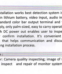 EVERTECH 4.3" TFT Color LCD CCTV Video Audio Security Surveillance Camera Tester 15 51KgrmPfcGL